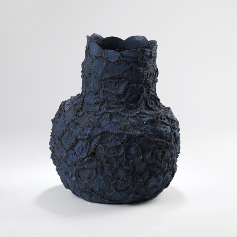  - Biomater - Dark Blue Vase